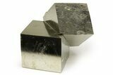 Natural Pyrite Cube Cluster - Spain #232622-1